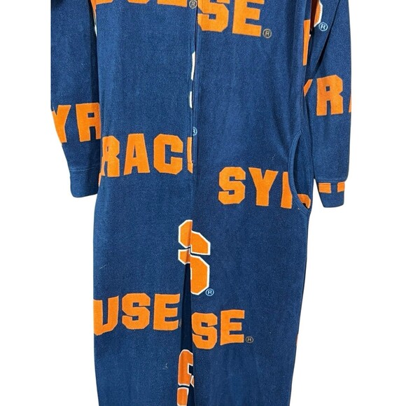 Concepts‎ Sports Syracuse Orange Adult Footed Pajamas Small Blue Orange - Picture 3 of 14